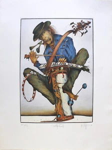 GERTRUDE DEGENHARDT - On the Road. Handsignierte und nummerierte Radierung. - Picture 1 of 6