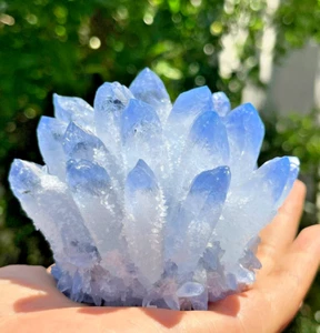 2025NEWFIND White Ghost Phantom Quartz Cluster Mineral Specimen Healing stone - Picture 1 of 4