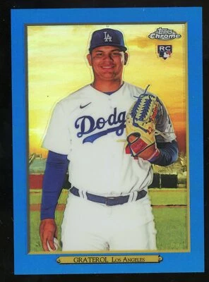 Brusdar Graterol 2020 Topps Turkey Red #d /50 RC Blue Parallel Dodgers - Image 1 of 2