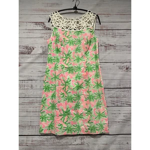 Lilly Pulitzer Nibbles Carrot Lacina Dress Size 6 - Picture 1 of 6