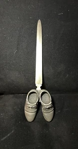 Vintage Metal Pewter Mail Envelope Letter Opener - Picture 1 of 2
