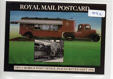 POSTCARD - NPM or Postal Related (492)   1936 - First Mobile Post Office