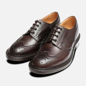 Trickers Bourton Espresso Dainite Shoes - Picture 1 of 5