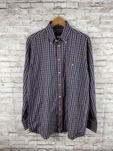 Paul & Shark Men's 42 2XL Blue Plaid Check Button Up Yachting Boat Shirt - Picture 1 of 8