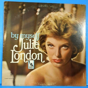 JULIE LONDON BY MYSELF LP 1965 MONO ORIGINAL PRESS GREAT CONDITION VG++/VG+!!A - Picture 1 of 6