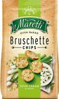 Maretti Bruschette Sour Cream & Onion Oven Baked Bread Snack 70g Each Pack of 15