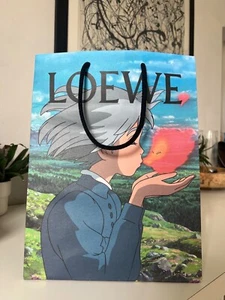 Loewe Bag Studio Ghibli Howls Moving Castle Anime New BNWOT Mint Rare Promotion - Picture 1 of 7