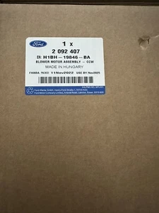 FORD FIESTA MK8 HEATER BLOWER MOTOR FAN 2017 - 2022 H1BH-19846-BA - Picture 1 of 4