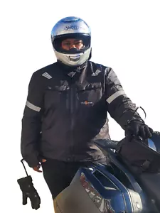 Chaqueta exterior con calefacción | talla grande | equipo de lluvia para motocicleta de 12 V | garantía de por vida - Imagen 1 de 11