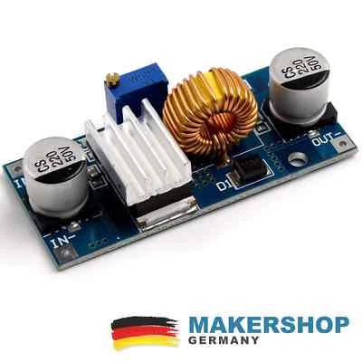 MAKERSHOP XL4015 DC Step Down 36V/5A Spannungsregler Arduino Wandler UBEC SBEC BEC