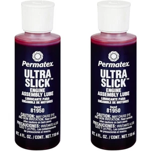 Permatex Ultra Slick Engine Assembly Lube Set 81950 Lubricant 8oz (2 x 4oz) - Picture 1 of 2