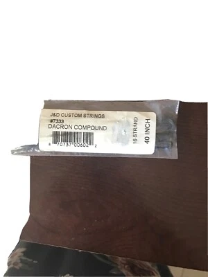 J & D Custom Strings Number 7333 Dacron Compound 40 Inch  - Image 1 of 4