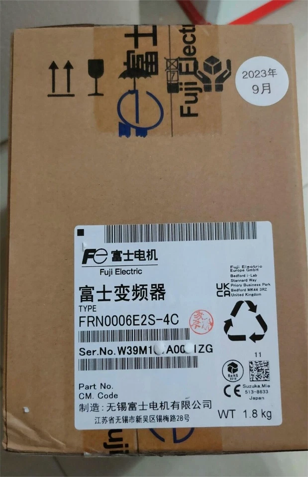 FUJI FRN0006E2S-4C INVERTER BRAND NEW IN BOX . DHL/UPS - Image 1 of 1