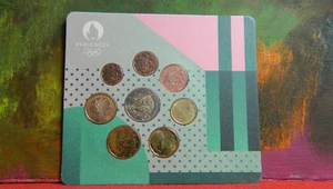 Francia, 2024, Juegos Olímpicos de París, Miniset, 2 euros, coincidencia, Muy Raro, 500 piezas! - Imagen 1 de 3
