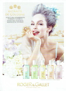 publicité Advertising 0421  2018  Roger & Gallet   les extraits de Cologne  - Bild 1 von 1