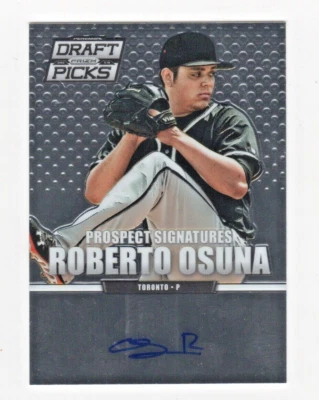 Roberto Osuna AUTOGRAPH Toronto Blue Jays 2013 Panini Prizm #65 AUTO Baseball - Image 1 of 2