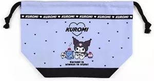 Sanrio Kuromi Lunch Drawstring Bag Polyester 073962, 12 x 27 x 18.5 cm; 50 g - Picture 1 of 4