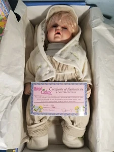 ROYAL CATHAY COLLECTION DOLL JOHN W/Blonde Hair, 130/5000 VINTAGE BABY 21 In - Picture 1 of 8