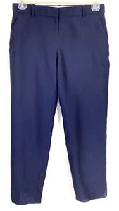J.CREW COLLECTION Gr. 2 Cafe Crop Hose Marine Seide Organza Style 68400 - Bild 1 von 7