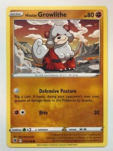 Pokemon Astral Radiance Hisuian Growlithe 70/189 NM/M - Picture 1 of 1