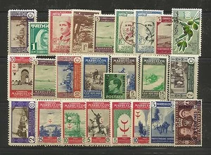 MOROCCO STAMP COLLECTION & PACKET of 25 DIFFERENT Mint and Used Stamps - Picture 1 of 1