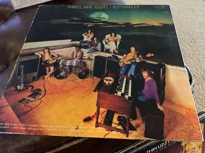 THREE DOG NIGHT “NATURALLY” 1970 VINYL LP, GATEFOLD, OG INNER, VERY GOOD - Image 1 of 2