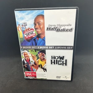 Half Baked How High DVD Dave Chappelle Method Man Redman Region 4 - Picture 1 of 5