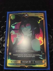 Vcard TCG Awakened Worlds Gamersupps Foil Holo 10 Onikanzei - Picture 1 of 1