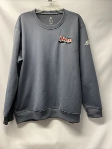 Adidas Gris Para Hombre XL UMASS Fútbol L/S Pullover Sudadera Informal  - Imagen 1 de 4