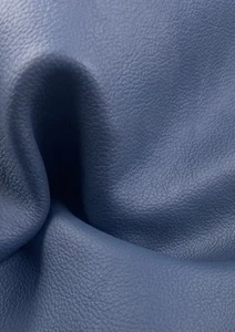 50-55Sq Ft Garrett®️ Avion Azure Dark Navy Blue Italian Full Grain Leather Hide - Picture 1 of 4