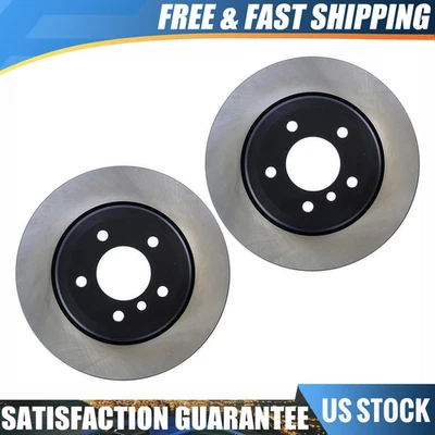 Rotor de freio a disco 2 peças Centric Parts compatível com 525i BMW 2004 2005 2006 2007 - Imagem 1 de 4