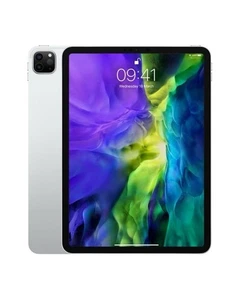 Apple iPad Pro 11” 2020 2nd Gen 256GB WiFi+Cell Silver- Good Condition - Picture 1 of 11