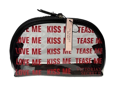 BOLSO DE BELLEZA Victoria's Secret Love Me Kiss Me Tease Me Maquillaje Viaje COSMÉTICOS  Foto 1 de 4