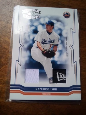 Kazuhisa Ishii 2005 Throwback Threads /25 146 Relic New Era Piece RARE swatch - Image 1 of 3