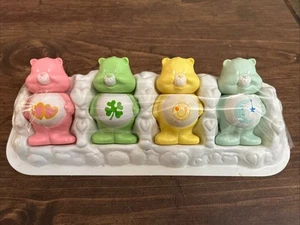 Vintage 1984 Kenner Care Bears Set Of 4 Marker Figures Rare - Picture 1 of 7