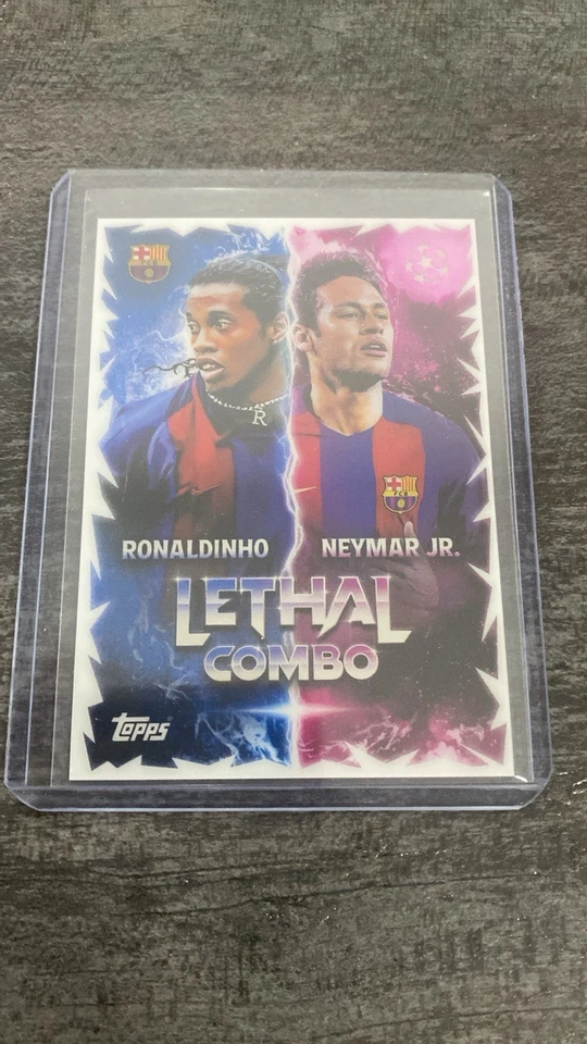 Match Attax 2025 2026 Neymar Ronaldinho Lethal Combo - Imagen 1 de 1