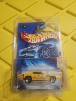 Hot Wheels 2004 Cereal Crunchers 4/5 116 1971 Plymouth GTX Honey Nut Cheerios - Image 1 of 2