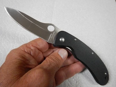 Spyderco / Wegner Collaboration ATS-34 Japan Frame Lock Folding Pocket Knife - Image 1 of 4