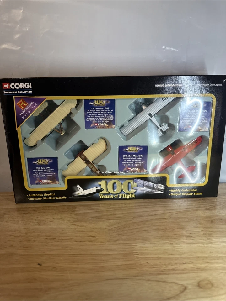 2003 Corgi Toys Showcase Collection 100 Years of Flight Diecast Airplanes