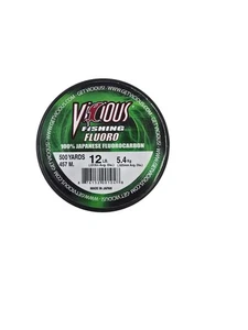 Vicious 2001048 100 % Japanisch Fluro 12 Pfund 500 Yards OFFENE BOX - Bild 1 von 4
