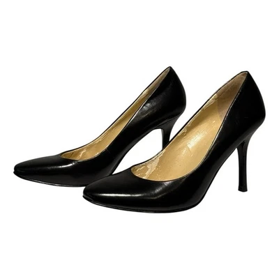 Lauren Ralph Lauren Black Leather Pumps Women’s Size 6M - Image 1 of 4