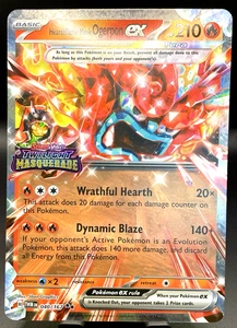 JUMBO Hearthflame Mask Ogerpon ex 040/167 Twilight Masquerade Stamped Pokemon - Picture 1 of 10