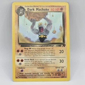 Dark Machoke 40/82 Team Rocket Regular - Imagen 1 de 2