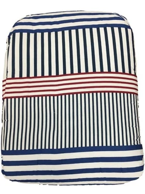 Frank and LuLu Americana Red White & Blue Stripe Full Comforter & Shams Set - Image 1 of 2