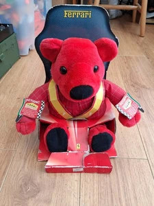 Ferrari Teddy Bear Plush Mattel 2000 Official Product - Picture 1 of 24