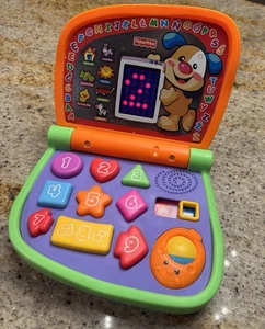 Fisher Price Laugh & Learn PANTALLA INTELIGENTE PORTÁTIL Computadora bilingüe iluminada 2010 - Imagen 1 de 8