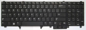 DE134 Teclas para teclado Dell Latitude E6530 E5520 E5530 Precision M6600 - Picture 1 of 2