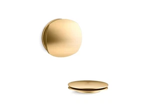 Kohler T37391-2MB PureFlo™ Rotary-turn bath drain trim - Brushed Moderne Brass - Picture 1 of 1