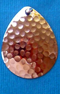 (12) Colorado Spinner Klingen #5 Kupfer gehämmert Zander Süßigkeiten - Bild 1 von 1