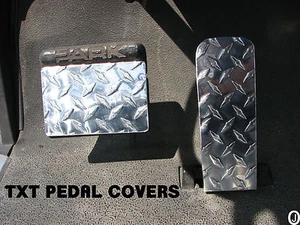 Carro de golf Ezgo TXT placa de diamante de aluminio altamente pulido 2 piezas acelerador y pedal de freno - Imagen 1 de 7